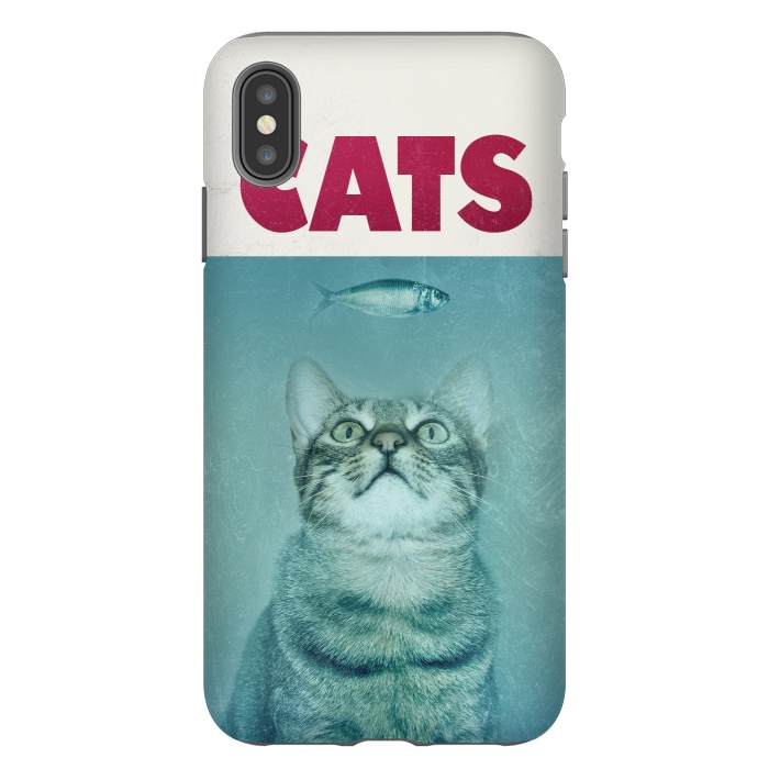 iPhone Xs Max StrongFit Cats by Dellán