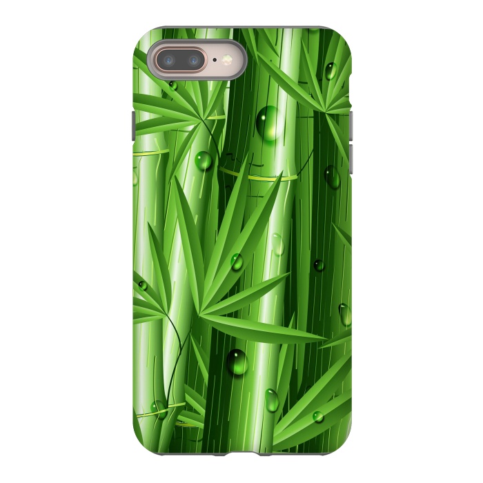 iPhone 7 plus StrongFit Bamboo Jungle Zen by BluedarkArt