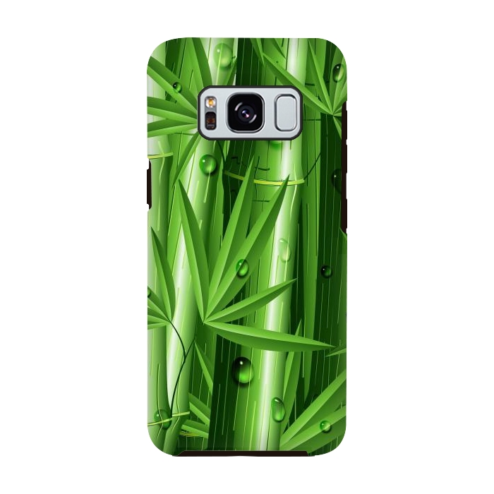 Galaxy S8 StrongFit Bamboo Jungle Zen by BluedarkArt
