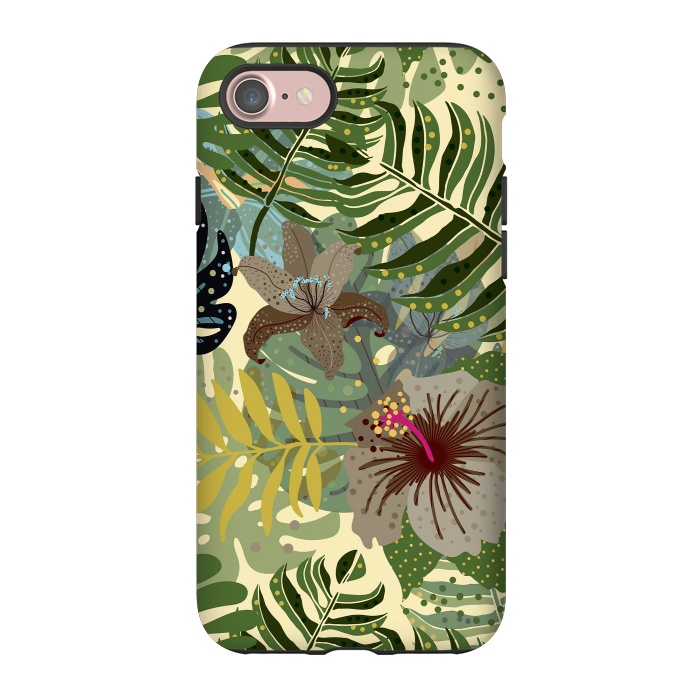 iPhone 7 StrongFit Jungle Foliage by  Utart
