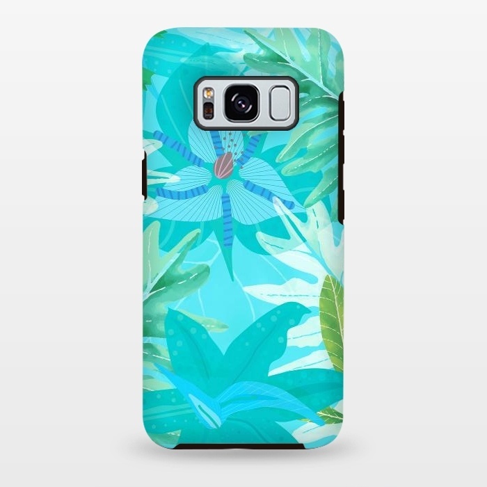 Galaxy S8 plus StrongFit Eve's blue Aroma Garden by  Utart