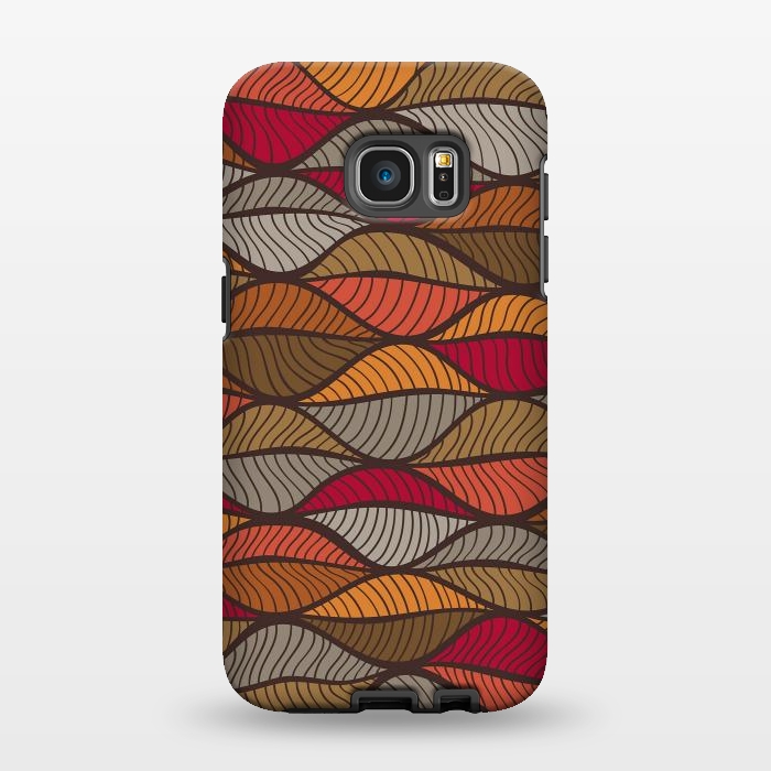 Galaxy S7 EDGE StrongFit Sea of Autumn Leaves by Majoih