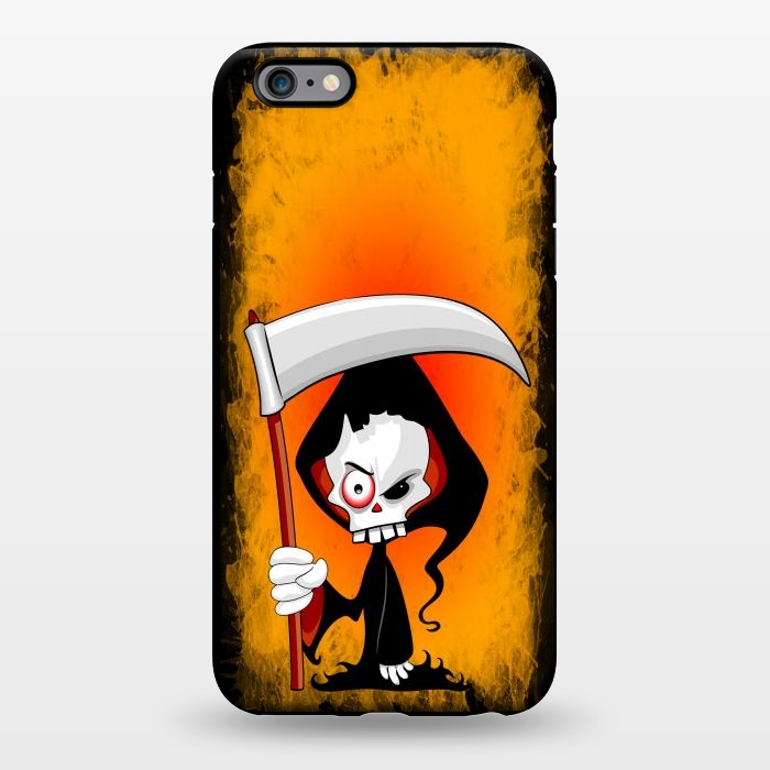 iPhone 6/6s plus StrongFit Grim Reaper Creepy Cartoon Character  by BluedarkArt
