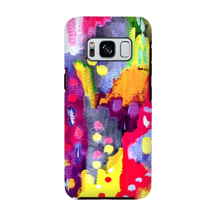 Galaxy S8 StrongFit Painted Party 1  by Tigatiga