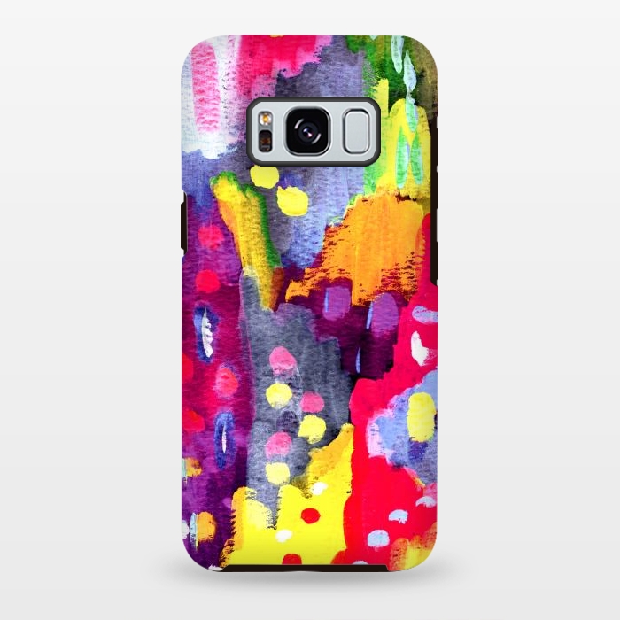 Galaxy S8 plus StrongFit Painted Party 1  by Tigatiga
