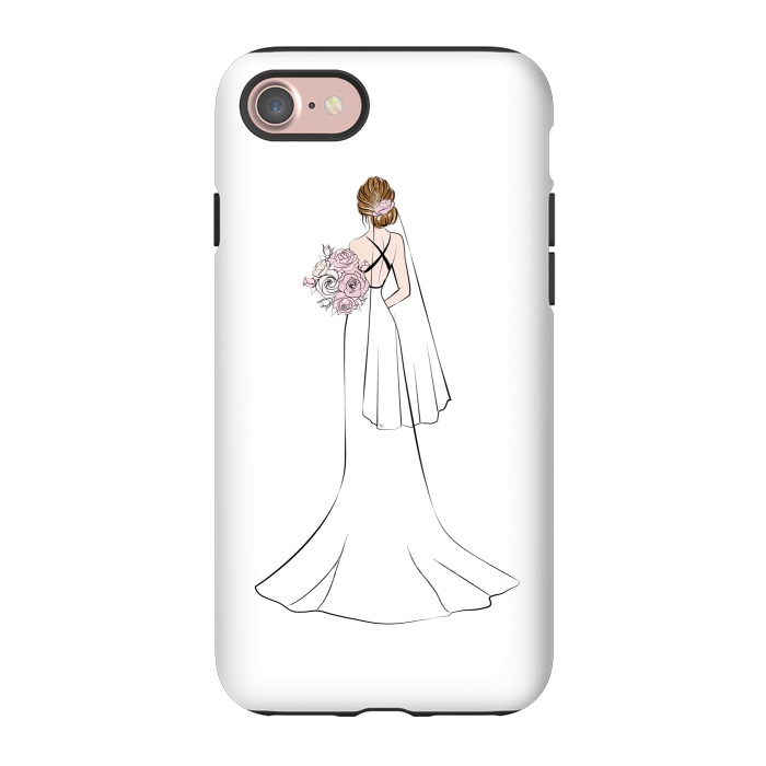 iPhone 7 StrongFit Pretty Bride by Martina