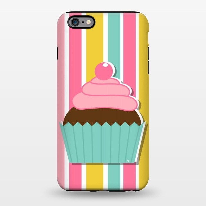 iPhone 6/6s plus StrongFit Colorful cupcake by Martina