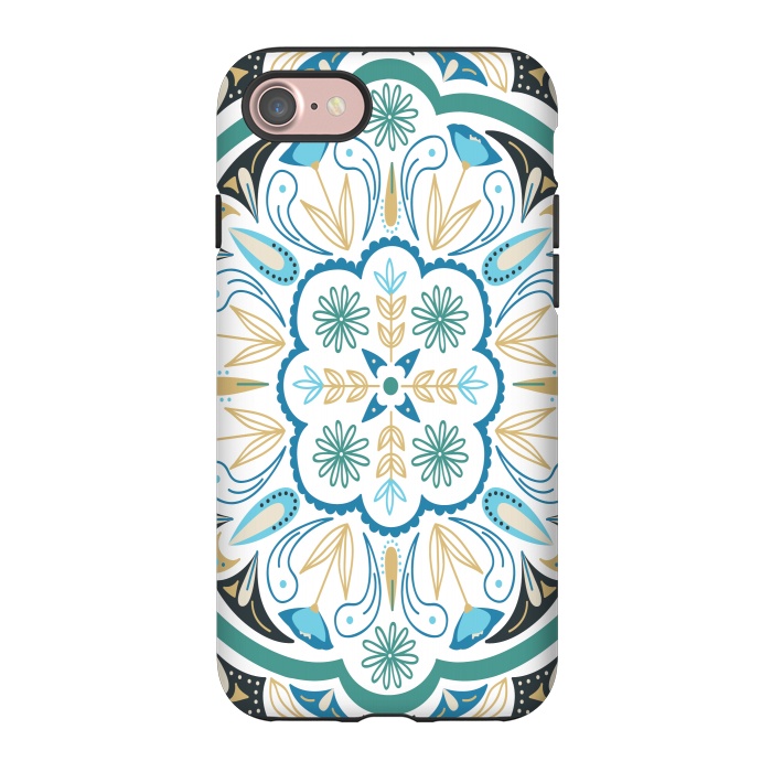 iPhone 7 StrongFit Boho Medallion by TracyLucy Designs