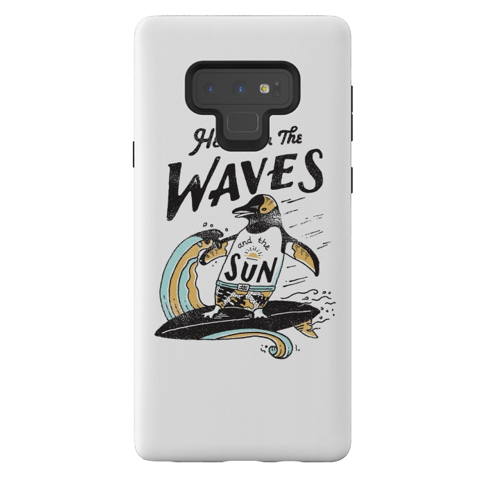 Galaxy Note 9 StrongFit The Waves by Tatak Waskitho