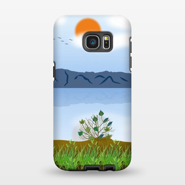 Galaxy S7 EDGE StrongFit Morning Glory by Creativeaxle