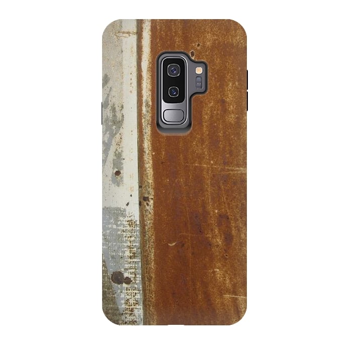 Galaxy S9 plus StrongFit Rusty Metal Surface by Andrea Haase