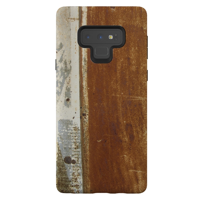 Galaxy Note 9 StrongFit Rusty Metal Surface by Andrea Haase