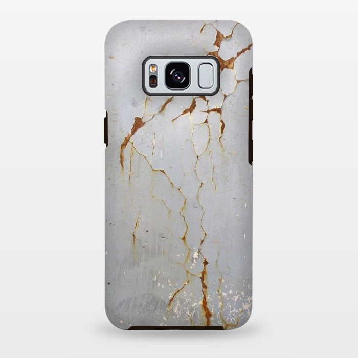 Galaxy S8 plus StrongFit Rust Cracks On Metal Surface by Andrea Haase