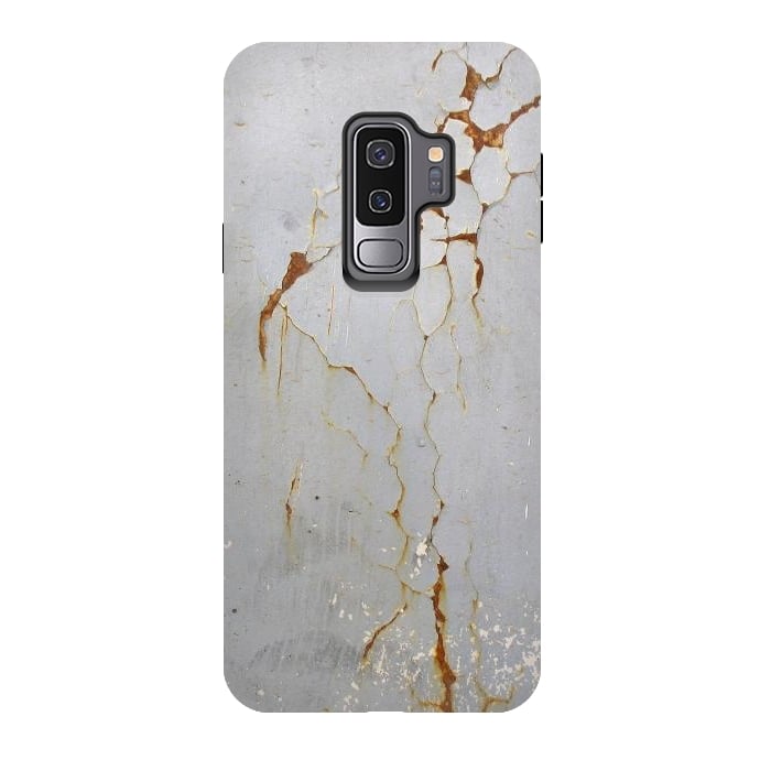 Galaxy S9 plus StrongFit Rust Cracks On Metal Surface by Andrea Haase