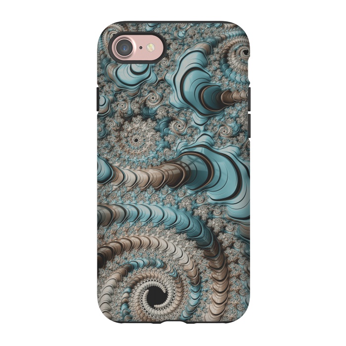iPhone 7 StrongFit Fantastic Fractal Swirls by Andrea Haase