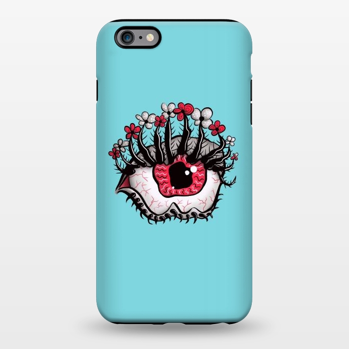 iPhone 6/6s plus StrongFit Weird Eye Melt Creepy Psychedelic Art by Boriana Giormova