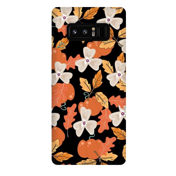 Galaxy Note 8 StrongFit Pumpkin and Spice by Allgirls Studio