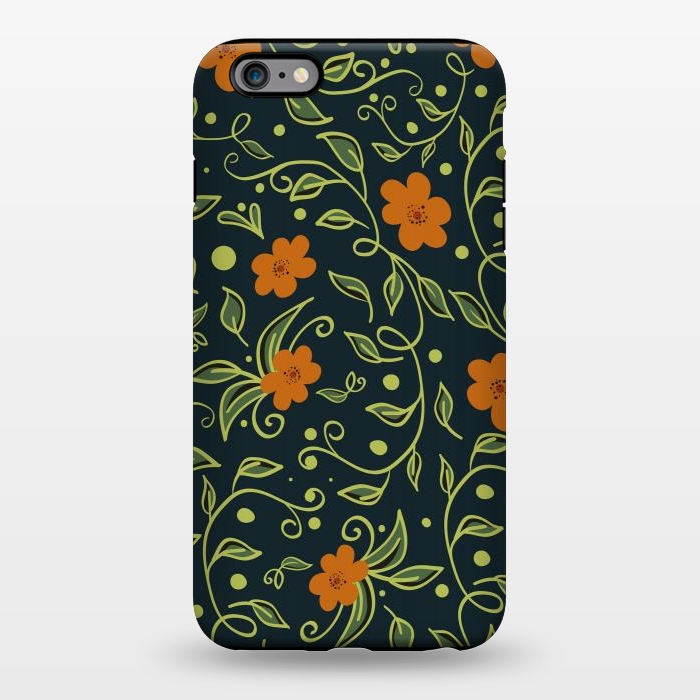 iPhone 6/6s plus StrongFit Elegant Floral by Allgirls Studio