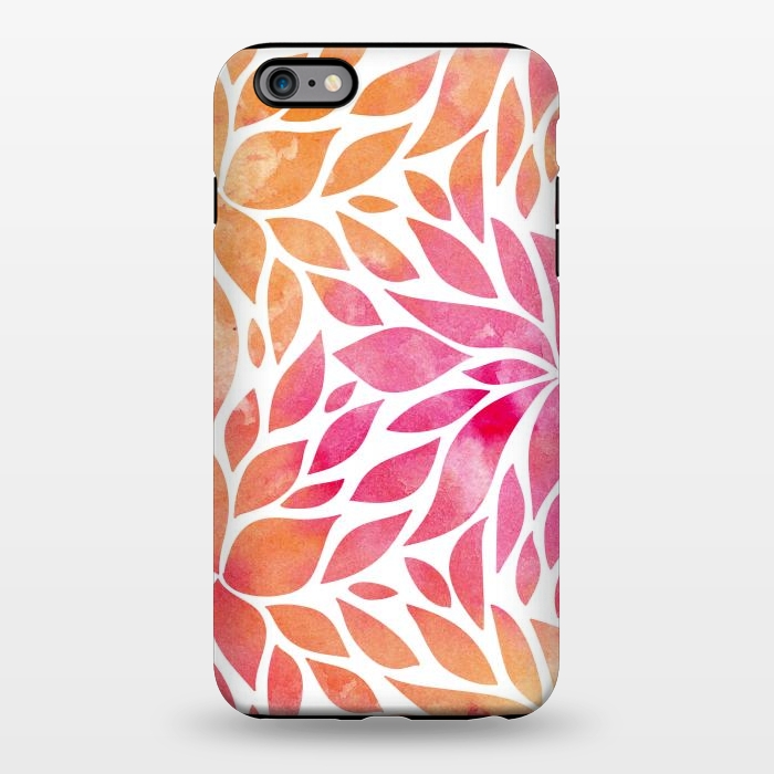 iPhone 6/6s plus StrongFit Watercolor Floral Art by Allgirls Studio