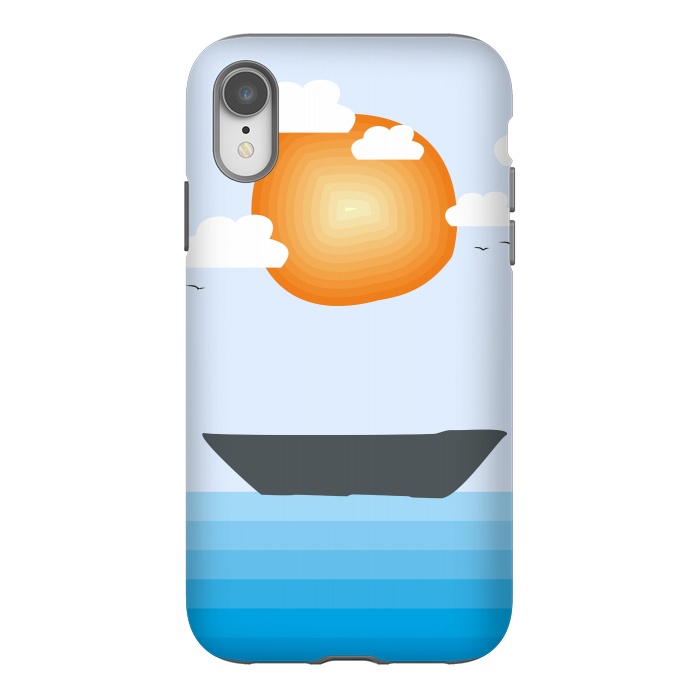 iPhone Xr StrongFit Lost Ship by Creativeaxle