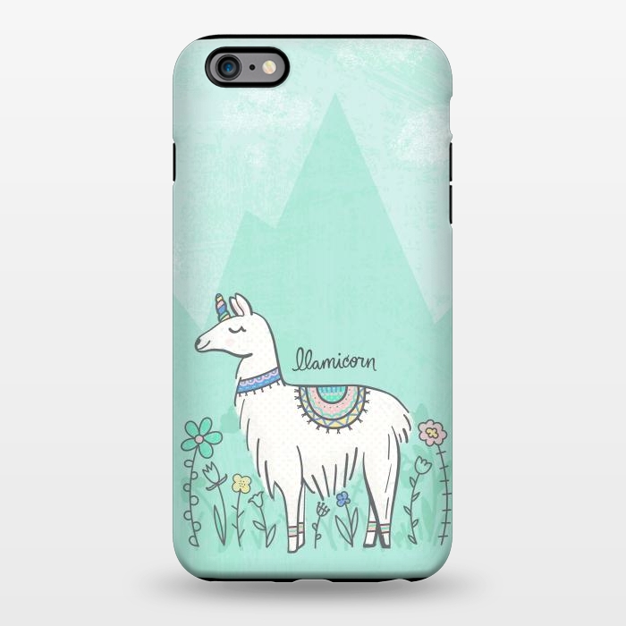 iPhone 6/6s plus StrongFit Llovely Llamicorn by Noonday Design