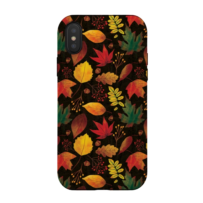 iPhone Xs / X StrongFit Autumn Splendor by Noonday Design