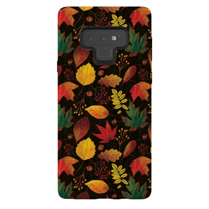 Galaxy Note 9 StrongFit Autumn Splendor by Noonday Design
