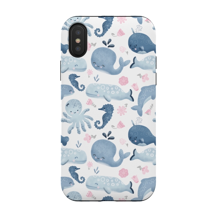 iPhone Xs / X StrongFit Ocean Friends by Noonday Design