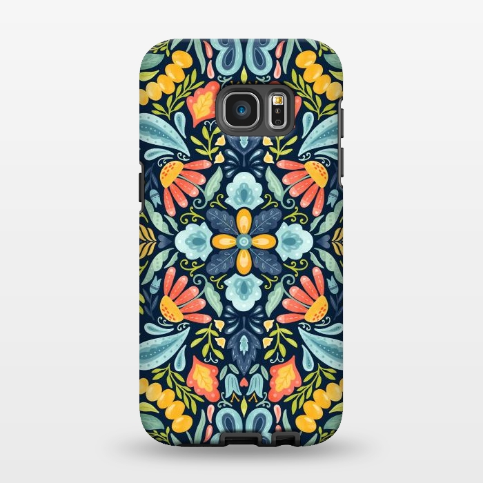 Galaxy S7 EDGE StrongFit Amazing Tapestry by Noonday Design