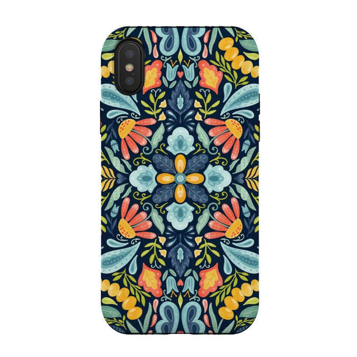 iPhone Xs / X StrongFit Amazing Tapestry by Noonday Design