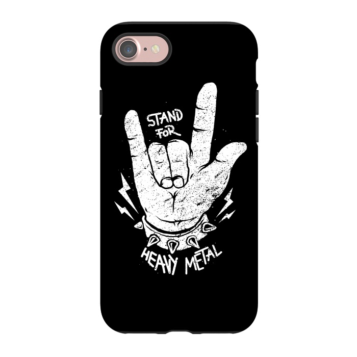iPhone 7 StrongFit Stand for Heavy Metal by Afif Quilimo