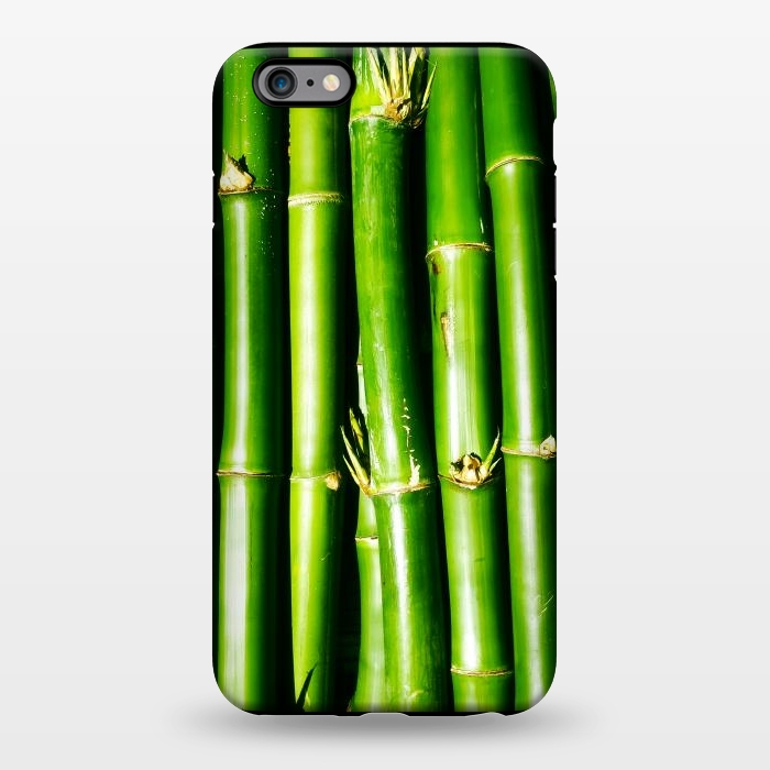 iPhone 6/6s plus StrongFit Bamboo Zen Green Nature by BluedarkArt
