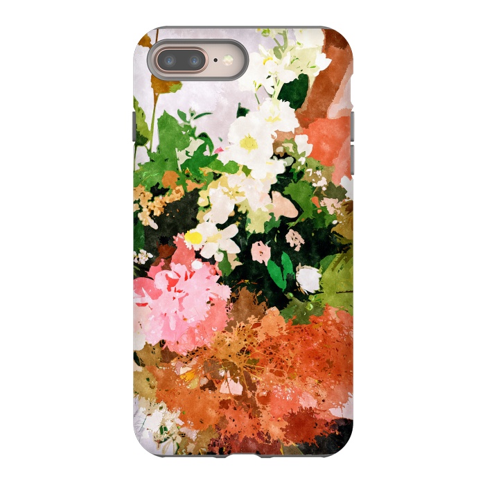 iPhone 7 plus StrongFit Floral Gift || by Uma Prabhakar Gokhale