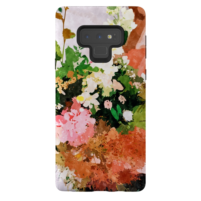 Galaxy Note 9 StrongFit Floral Gift || by Uma Prabhakar Gokhale