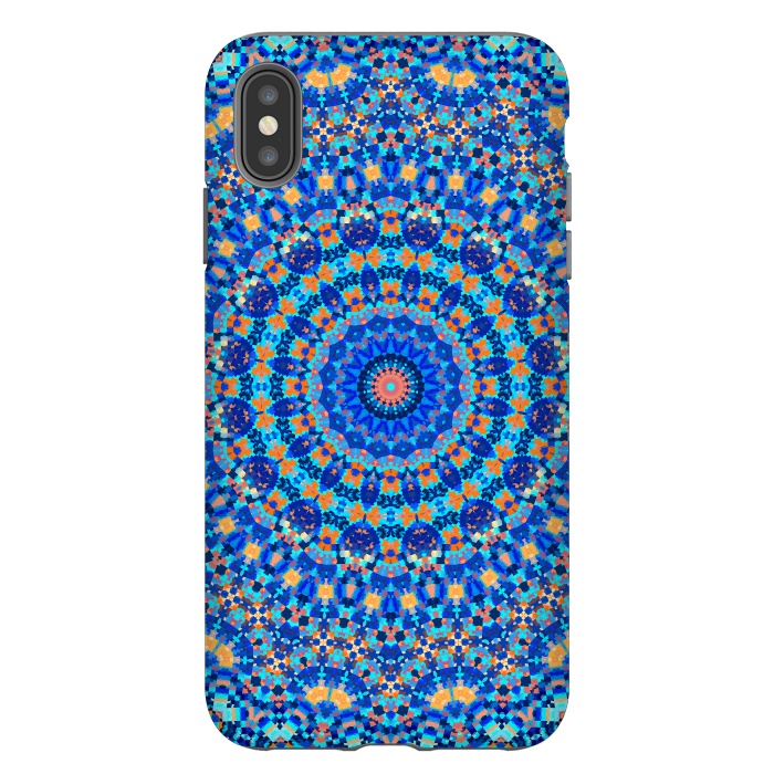iPhone Xs Max StrongFit Abstract Mandala III by Art Design Works