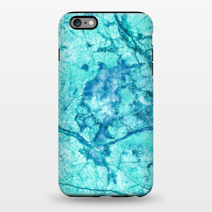 iPhone 6/6s plus StrongFit Turquoise Marble by Art Design Works