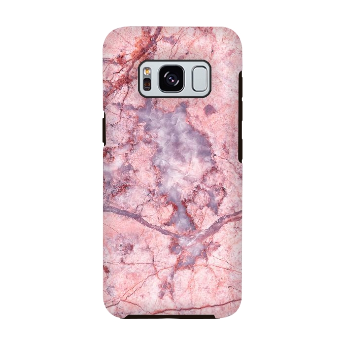 Galaxy S8 StrongFit Pink Marble by Art Design Works