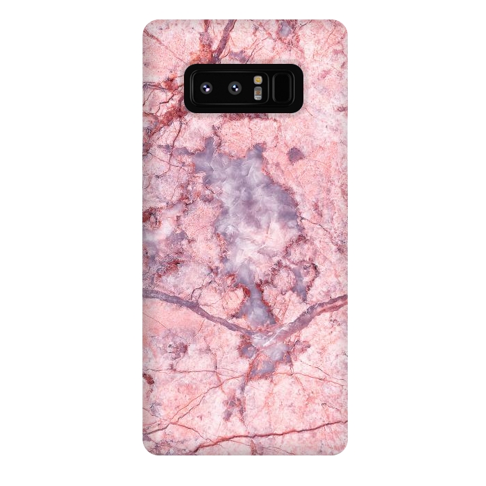 Galaxy Note 8 StrongFit Pink Marble by Art Design Works