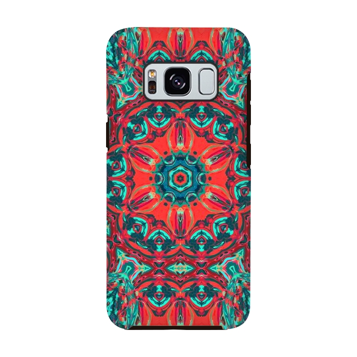 Galaxy S8 StrongFit Abstract Mandala II by Art Design Works