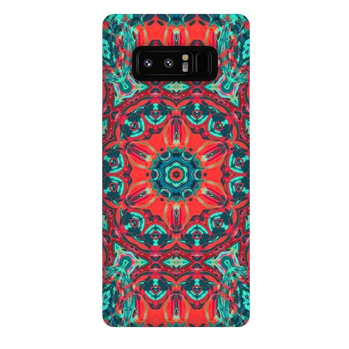 Galaxy Note 8 StrongFit Abstract Mandala II by Art Design Works