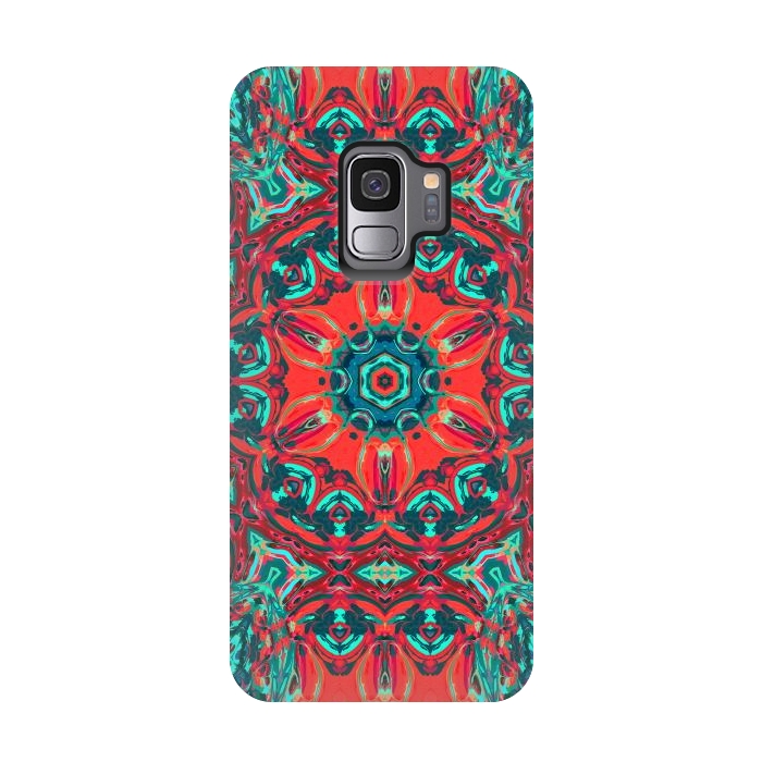 Galaxy S9 StrongFit Abstract Mandala II by Art Design Works