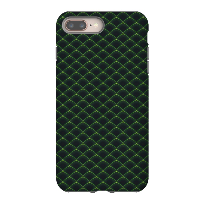 iPhone 7 plus StrongFit Reptile Scales Pattern by Art Design Works