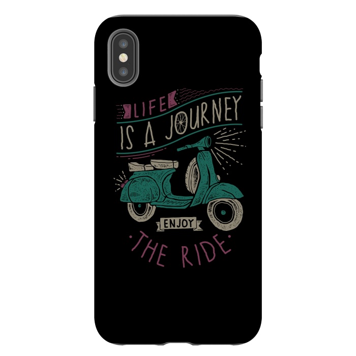 iPhone Xs Max StrongFit Life is a journey, enjoy the ride by Afif Quilimo