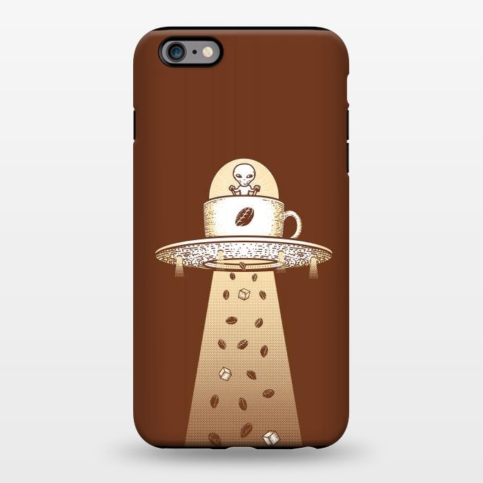 iPhone 6/6s plus StrongFit Alien Coffee Invasion by Afif Quilimo