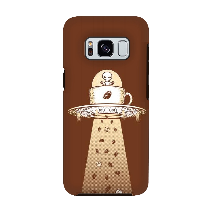 Galaxy S8 StrongFit Alien Coffee Invasion by Afif Quilimo