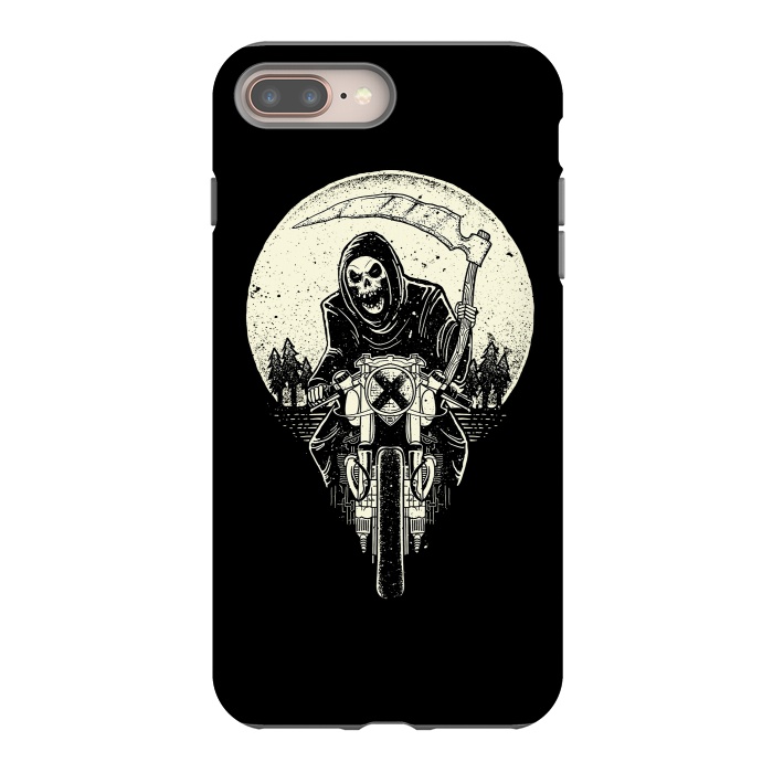 iPhone 7 plus StrongFit Grim Racer by Afif Quilimo
