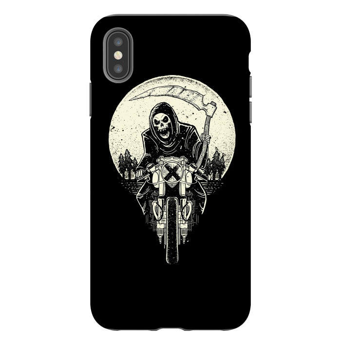 iPhone Xs Max StrongFit Grim Racer by Afif Quilimo