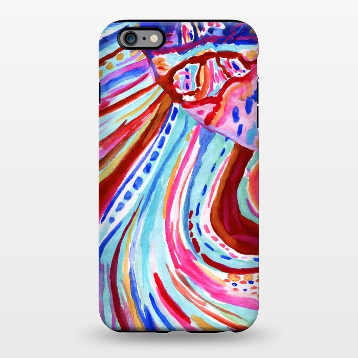 iPhone 6/6s plus StrongFit Abstract Rainbow  by Tigatiga