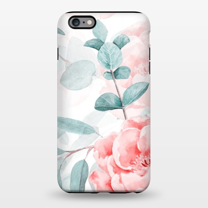 iPhone 6/6s plus StrongFit Rose Blush and Eucalyptus by  Utart