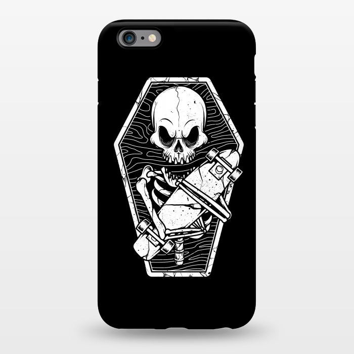 iPhone 6/6s plus StrongFit Skull Until the End by Afif Quilimo
